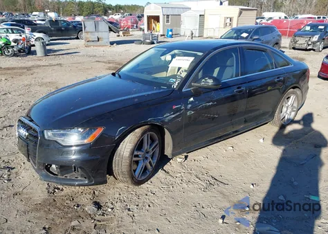 2015 Audi A6 3.0T Premium Plus из США, поврежденный, VIN WAUHGAFC4FN002641